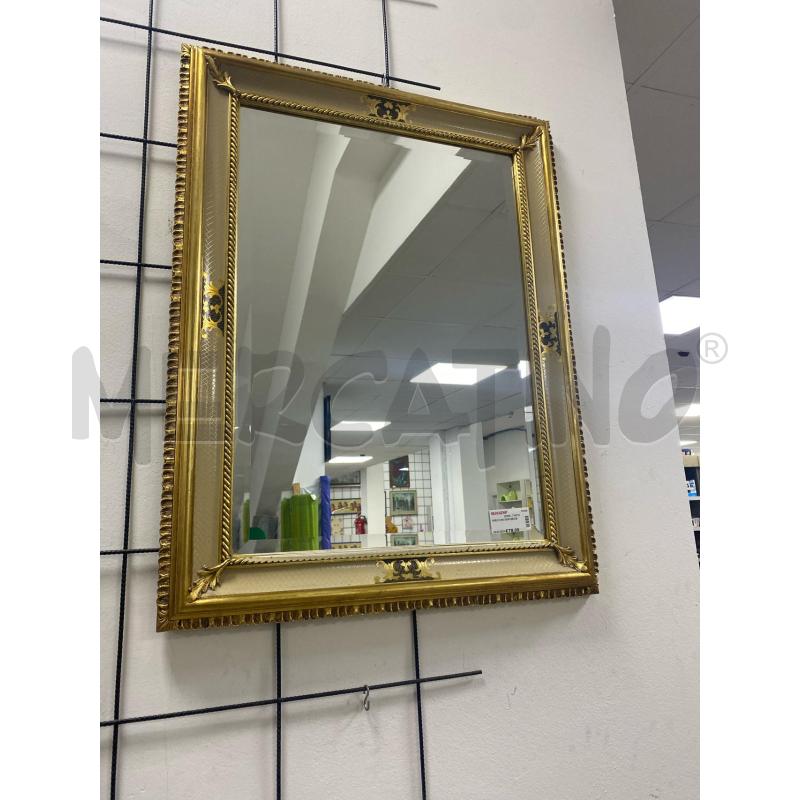 SPECCHIO DOR BEIGE | Mercatino dell'Usato Roma porta di roma 1