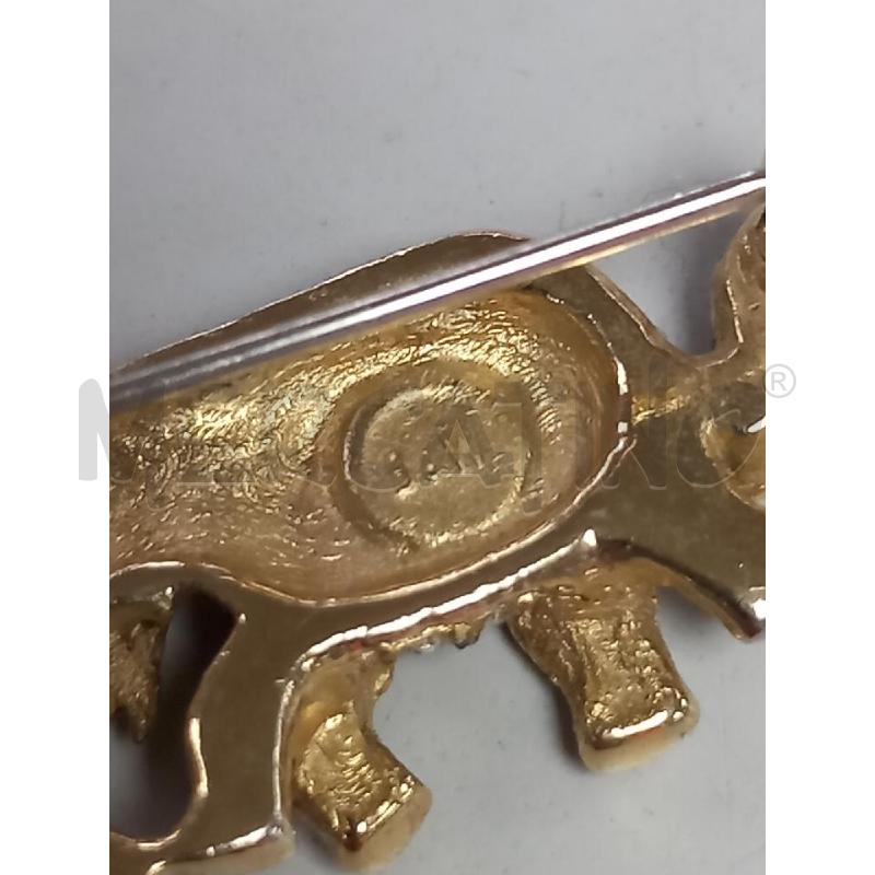 SPILLA BUTLER & WILSON ELEFANTI PAVE | Mercatino dell'Usato Roma porta di roma 4