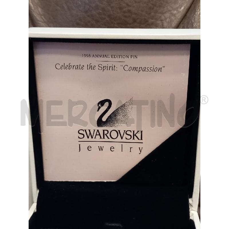 SPILLA SWAROVSKI COMPASSION 1998 | Mercatino dell'Usato Roma porta di roma 2