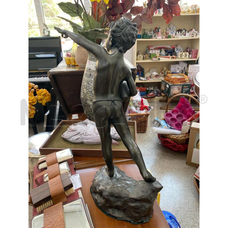 STATUA BAMBINO ANTIMONIO | Mercatino dell'Usato Roma porta di roma 3