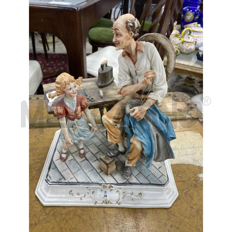 STATUA  CAPODIMONTE MENEGHETTI  DA RIV | Mercatino dell'Usato Roma porta di roma 1