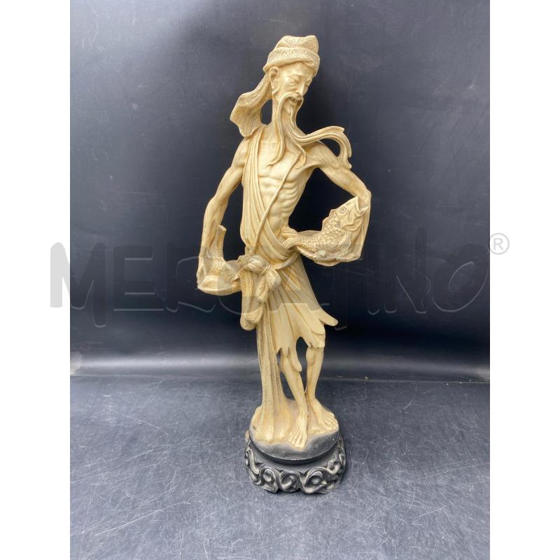 STATUINA  RESINA ASIATICA | Mercatino dell'Usato Roma porta di roma 1