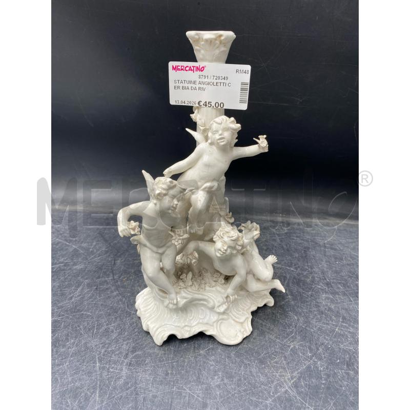 STATUINE ANGIOLETTI CER BIA DA RIV | Mercatino dell'Usato Roma porta di roma 1