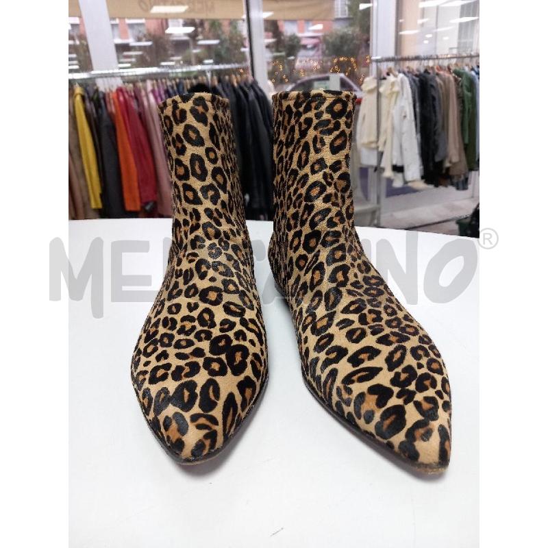 STIVALETTI DONNA REBECCA WHITE CUOIO MACULATO | Mercatino dell'Usato Roma porta di roma 1