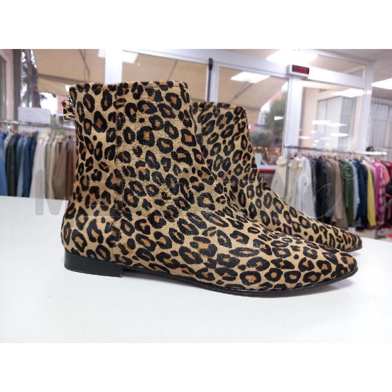 STIVALETTI DONNA REBECCA WHITE CUOIO MACULATO | Mercatino dell'Usato Roma porta di roma 2