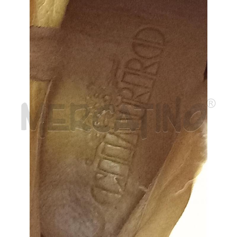 STIVALETTI D CHARRO BEIGE/BLU  | Mercatino dell'Usato Roma porta di roma 4