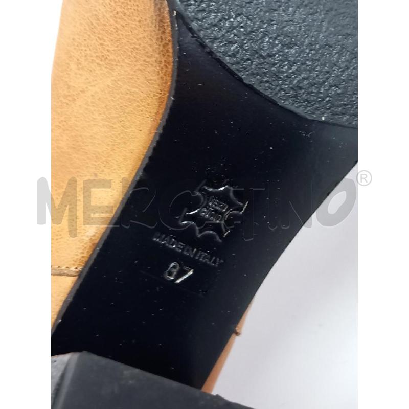 STIVALETTI D ENTOURAGE ILLIMITED MARRONE PELLE | Mercatino dell'Usato Roma porta di roma 4