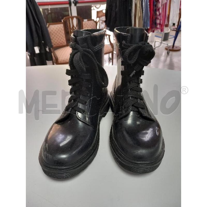 STIVALETTI D LOVE MOSCHINO NERO | Mercatino dell'Usato Roma porta di roma 1