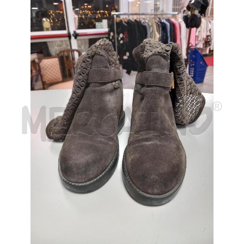 STIVALI DONNA TWIN SET MARRONE CAMOSCIO | Mercatino dell'Usato Roma porta di roma 1