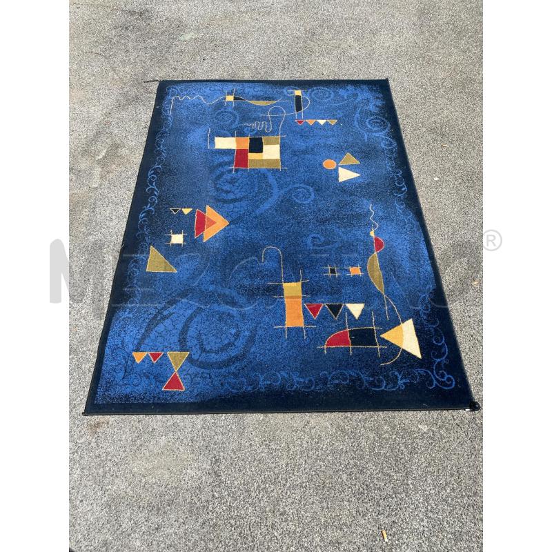 TAPPETO BLU LAGUNA 160 X 230 | Mercatino dell'Usato Roma porta di roma 1