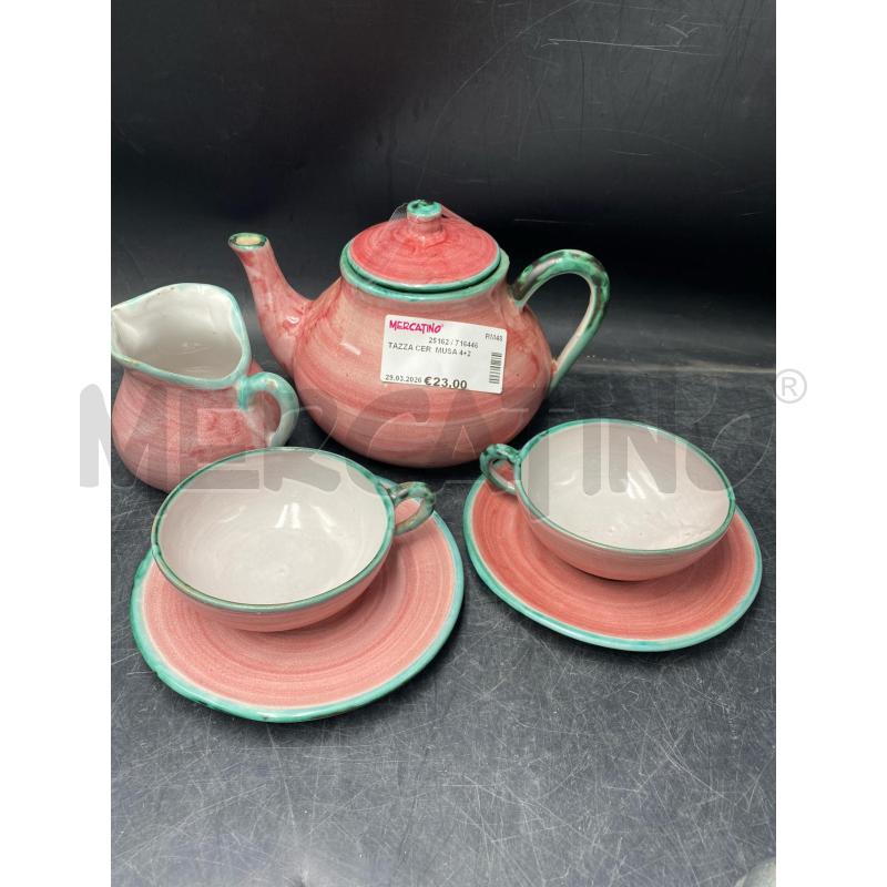 TAZZA CER  MUSA 4+2 | Mercatino dell'Usato Roma porta di roma 1