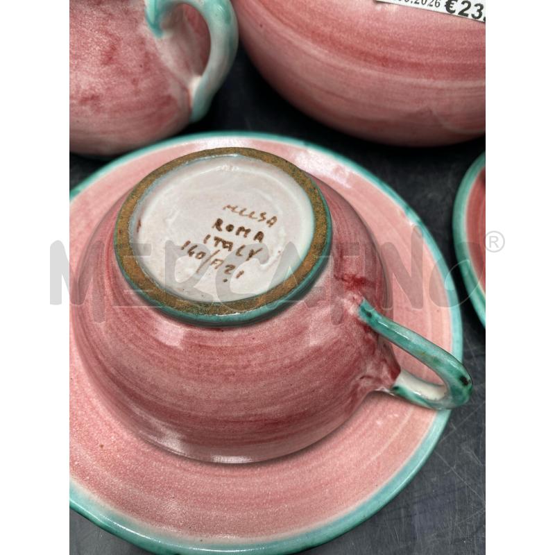 TAZZA CER  MUSA 4+2 | Mercatino dell'Usato Roma porta di roma 3