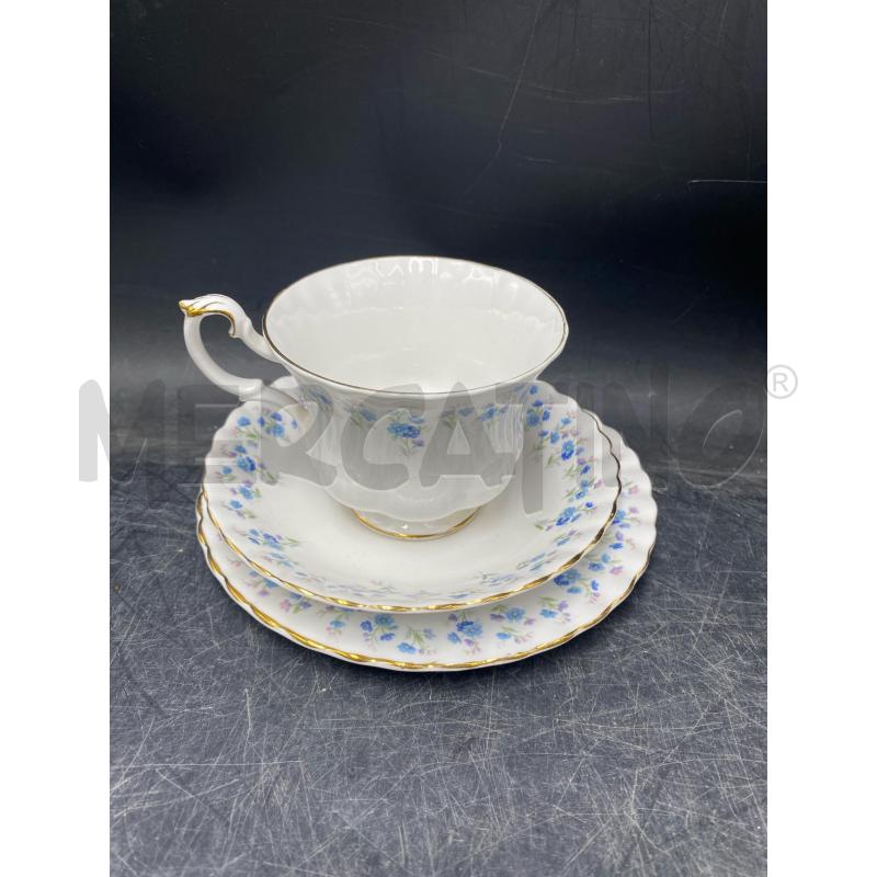 TAZZA ROYAL ALBERT CER BIA BLU | Mercatino dell'Usato Roma porta di roma 1