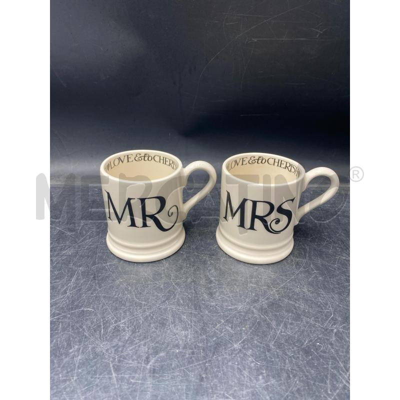 TAZZA TOAST&MARMALADE MR MRS BIA NE | Mercatino dell'Usato Roma porta di roma 1
