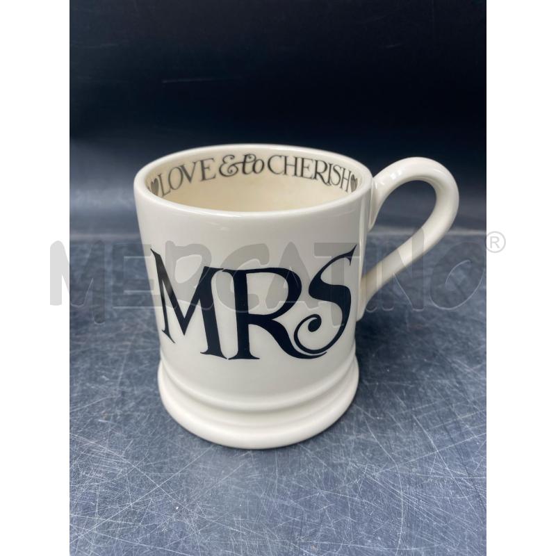 TAZZA TOAST&MARMALADE MR MRS BIA NE | Mercatino dell'Usato Roma porta di roma 3