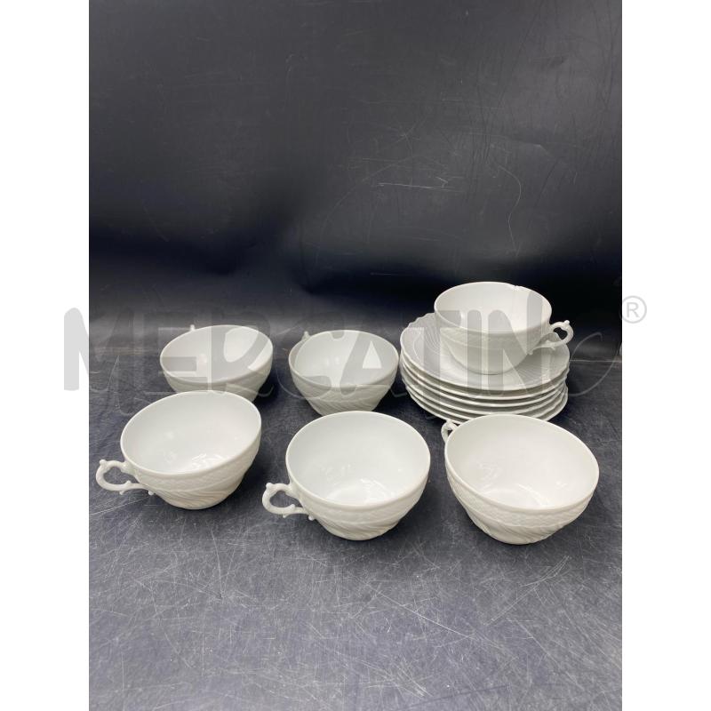 TAZZA VECCHIA GINORI 5 PZ | Mercatino dell'Usato Roma porta di roma 1