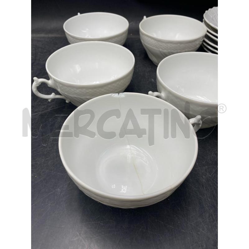 TAZZA VECCHIA GINORI 5 PZ | Mercatino dell'Usato Roma porta di roma 2