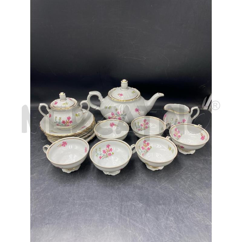 TAZZA  CER 6+3 FIORE VIOLA GERMANY | Mercatino dell'Usato Roma porta di roma 1