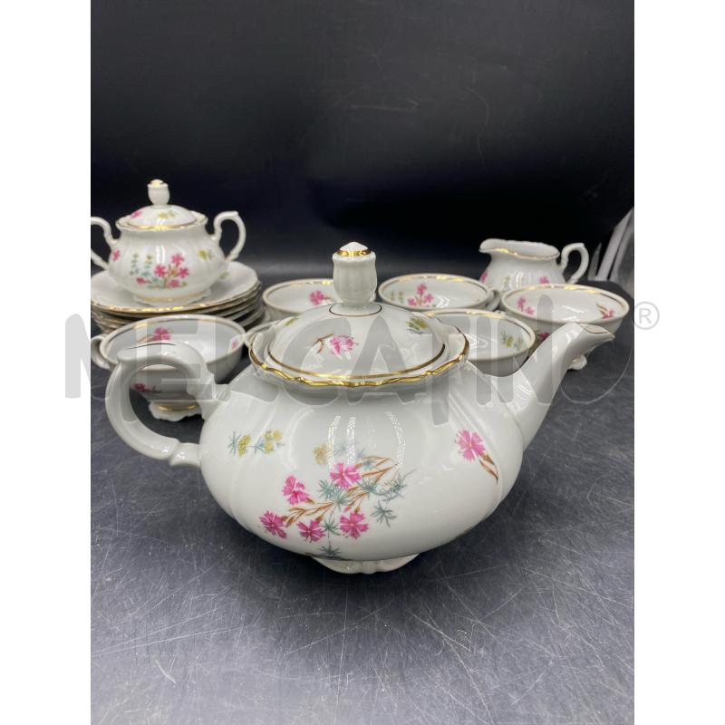 TAZZA  CER 6+3 FIORE VIOLA GERMANY | Mercatino dell'Usato Roma porta di roma 2