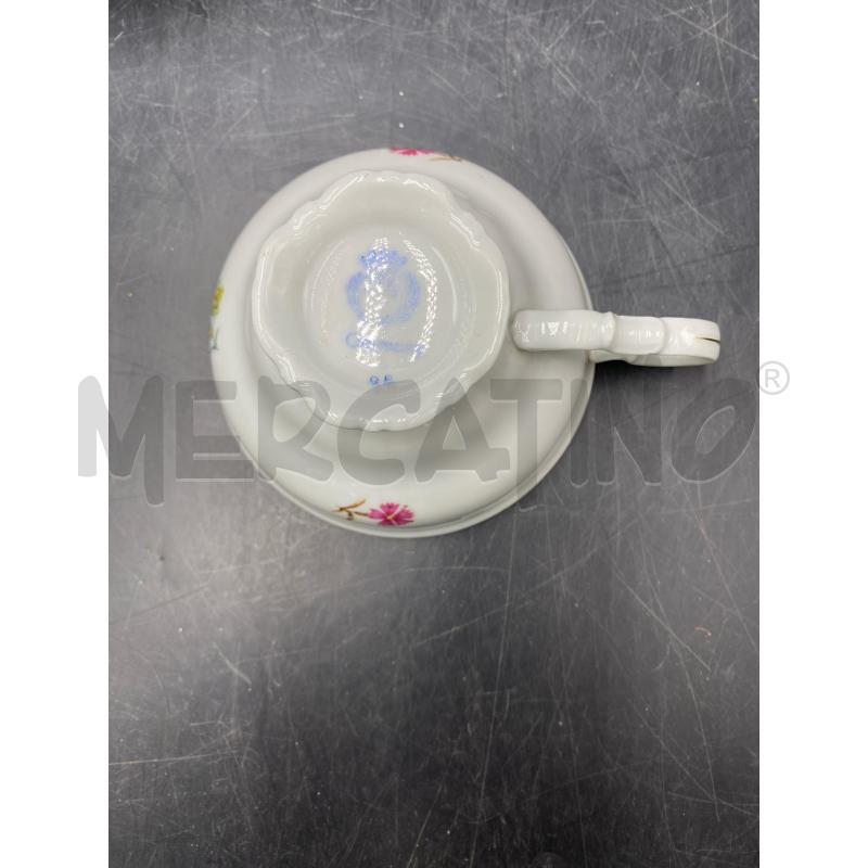 TAZZA  CER 6+3 FIORE VIOLA GERMANY | Mercatino dell'Usato Roma porta di roma 4