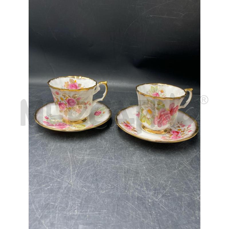 TAZZE STAFFORDSHIRE 2 PZ | Mercatino dell'Usato Roma porta di roma 1