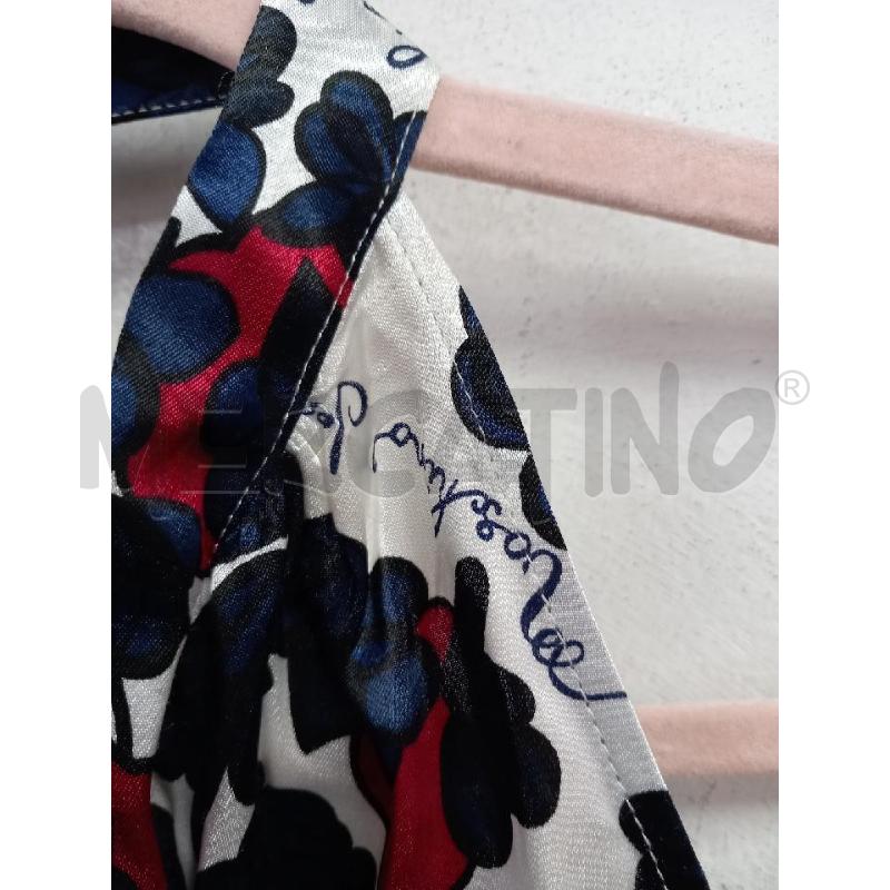 TOP MOSCHINO BIANCO FLOREALE | Mercatino dell'Usato Roma porta di roma 2