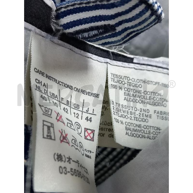 TOP SE MAXMARA BIANCO BLU RIGHE  | Mercatino dell'Usato Roma porta di roma 2