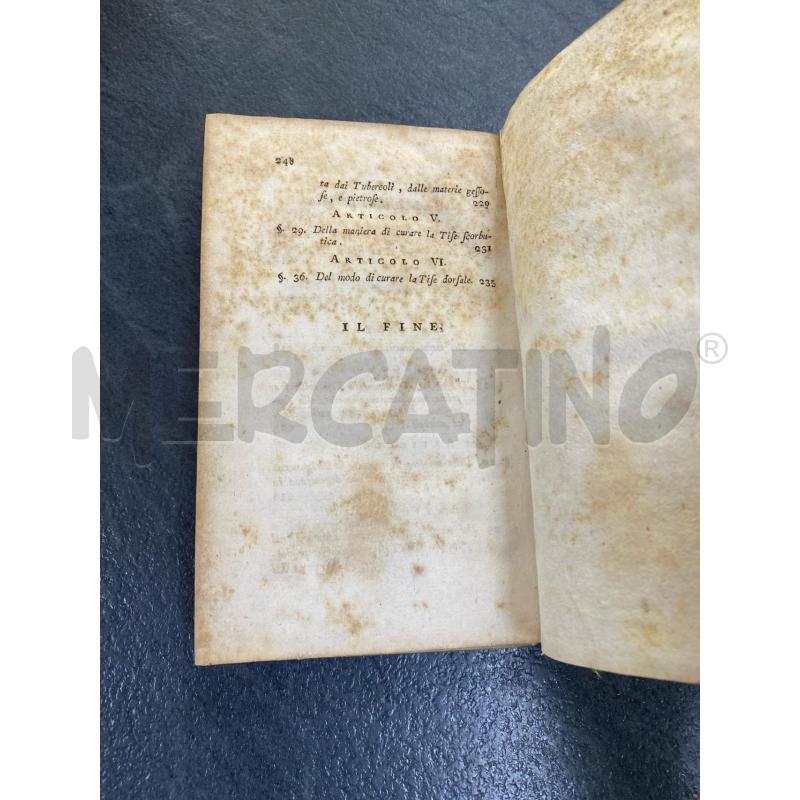 TRATTATO DELLE MALATTIE DEL PETTO '700 | Mercatino dell'Usato Roma porta di roma 3
