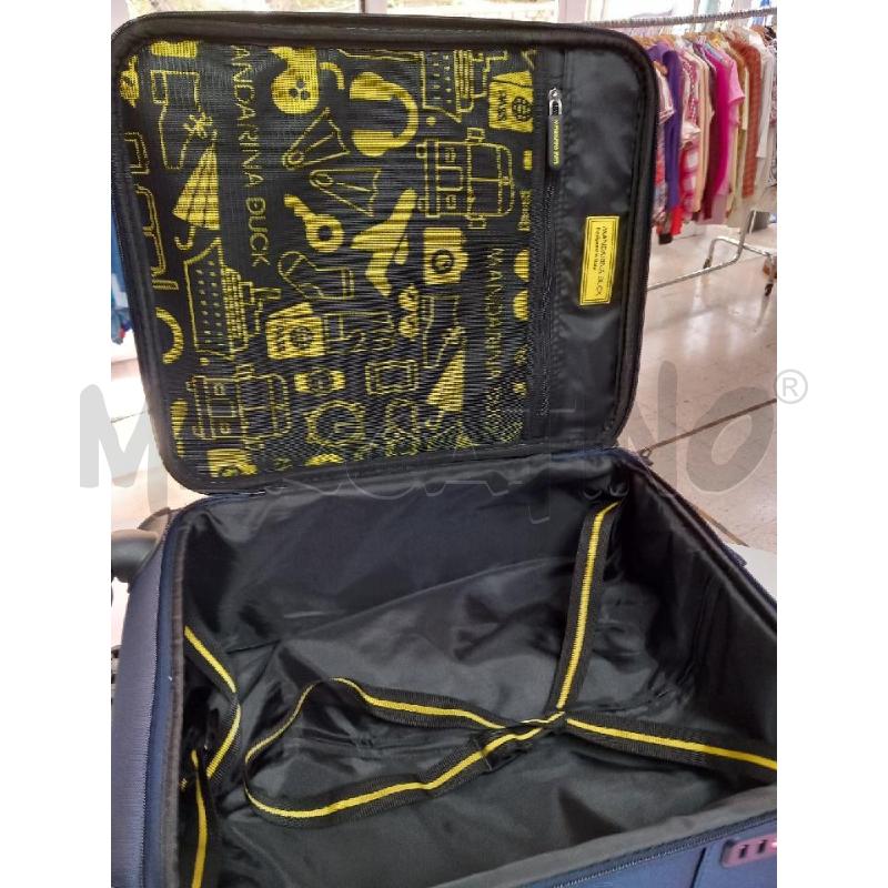 TROLLEY MANDARINA DUCKS BLU 50*35*20 | Mercatino dell'Usato Roma porta di roma 3