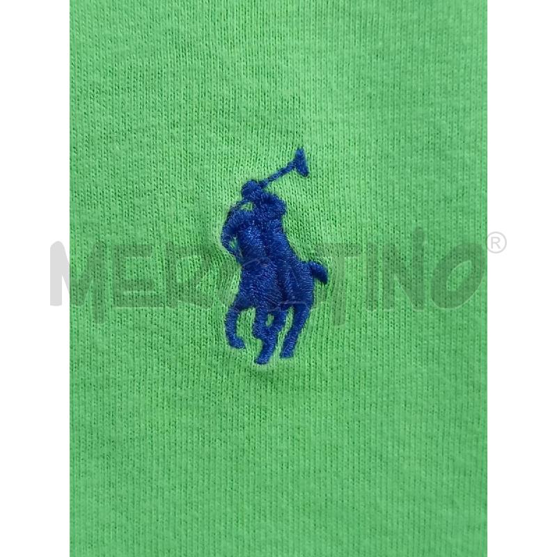 T SHIRT BAMBINO RALPH LAUREN VERDE | Mercatino dell'Usato Roma porta di roma 3