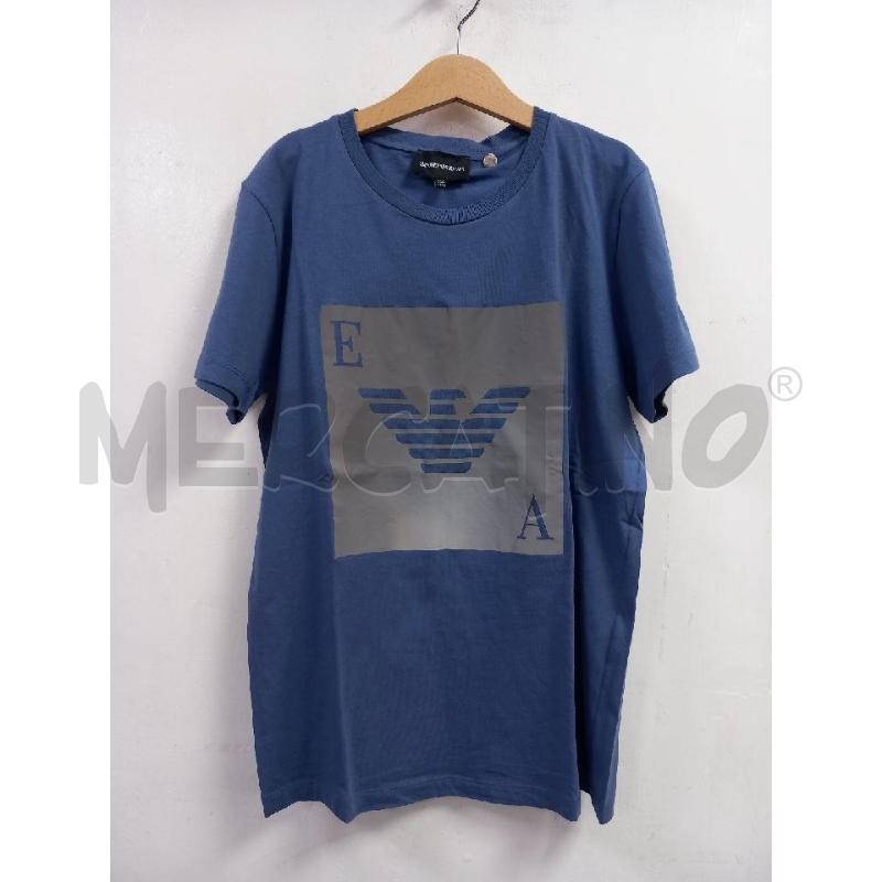 T SHIRT B EMPORIO ARMANI BLU | Mercatino dell'Usato Roma porta di roma 1