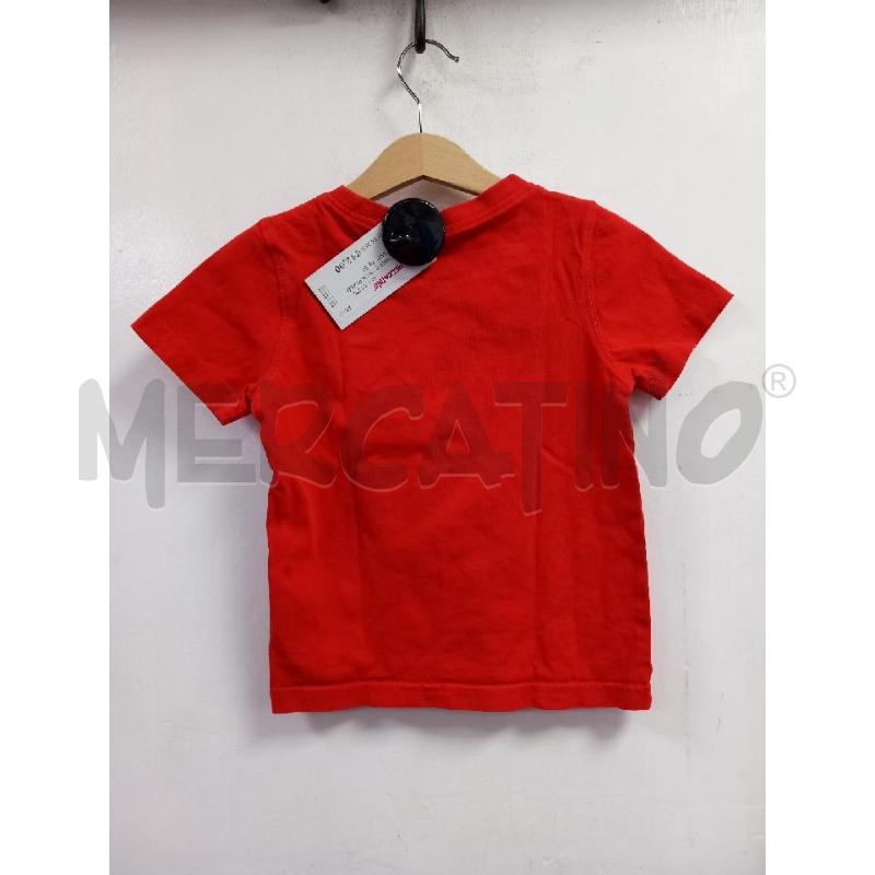 T SHIRT B TIMBERLAND ROSSO | Mercatino dell'Usato Roma porta di roma 2