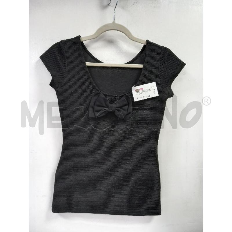 T SHIRT DONNA BABY ANGEL NERA | Mercatino dell'Usato Roma porta di roma 2
