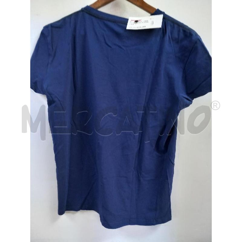 T SHIRT DONNA MOSCHINO BLU | Mercatino dell'Usato Roma porta di roma 2