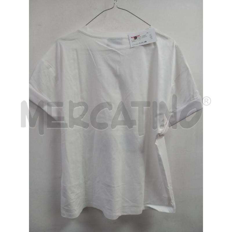 T SHIRT DONNA NENETTE BIANCA | Mercatino dell'Usato Roma porta di roma 2
