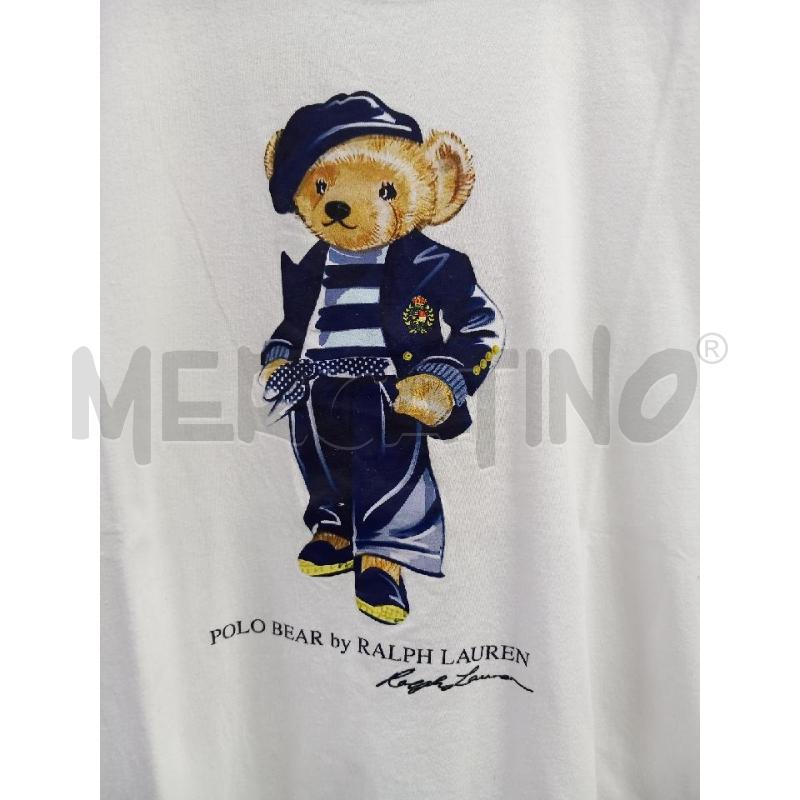T SHIRT DONNA POLO RALPH LAUREN BIANCA | Mercatino dell'Usato Roma porta di roma 2