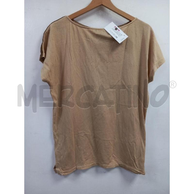 T SHIRT DONNA RALPH LAUREN MARRONE | Mercatino dell'Usato Roma porta di roma 2
