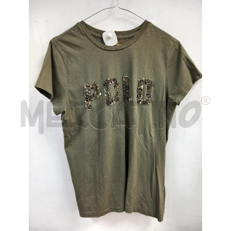 T SHIRT DONNA RALPH LAUREN VERDE | Mercatino dell'Usato Roma porta di roma 1