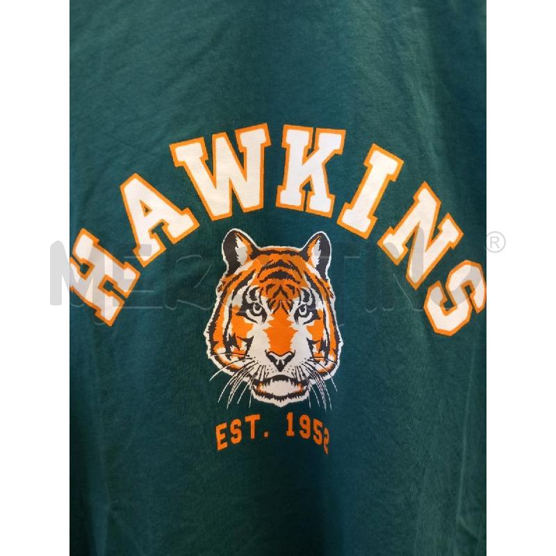 T SHIRT D STRANGER THINGS VERDE HAWKINS | Mercatino dell'Usato Roma porta di roma 2