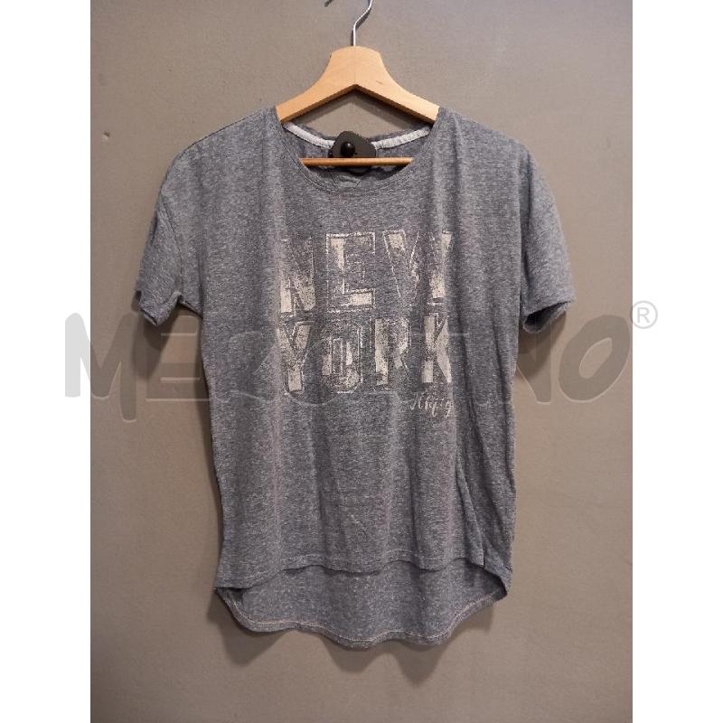 T SHIRT D TOMMY HILFIGER BLU DENIM | Mercatino dell'Usato Roma porta di roma 1