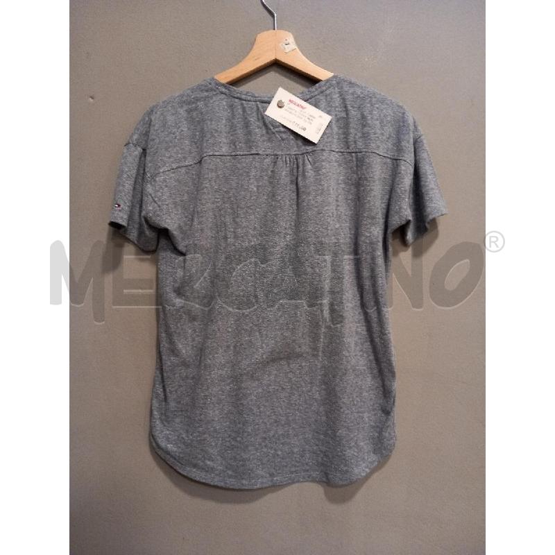 T SHIRT D TOMMY HILFIGER BLU DENIM | Mercatino dell'Usato Roma porta di roma 2