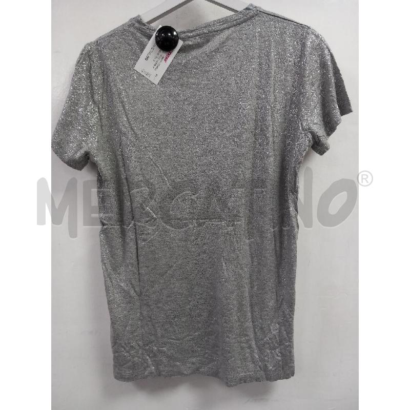 T SHIRT D TRUSSARDI JEANS GRIGIO | Mercatino dell'Usato Roma porta di roma 2
