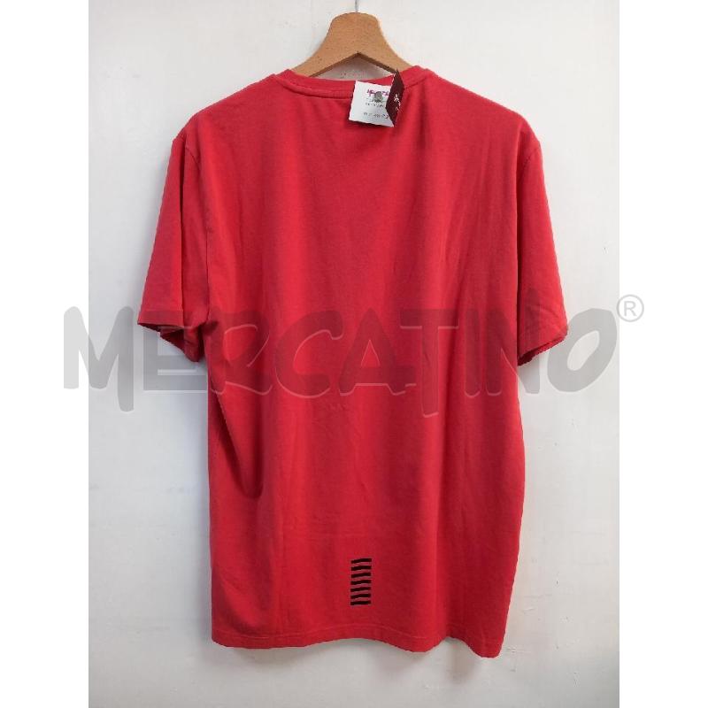 T SHIRT UOMO EMPORIO ARMANI ROSSA | Mercatino dell'Usato Roma porta di roma 2