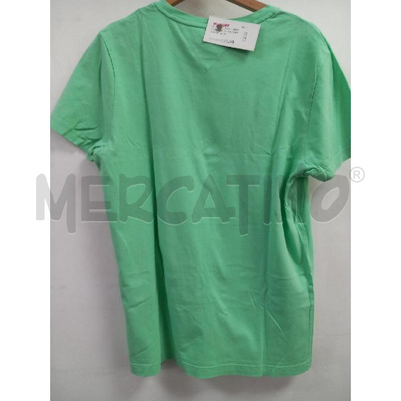 T SHIRT UOMO HILFIGER VERDE | Mercatino dell'Usato Roma porta di roma 2