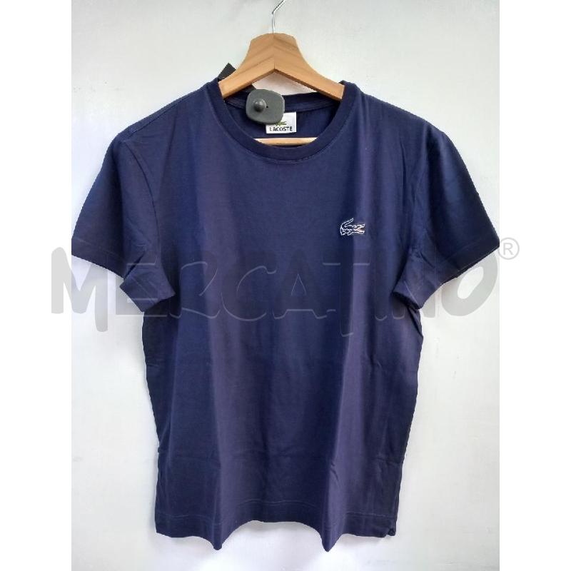 T SHIRT UOMO LACOSTE BLU | Mercatino dell'Usato Roma porta di roma 1