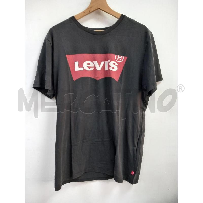 T SHIRT UOMO NERA LEVIS | Mercatino dell'Usato Roma porta di roma 1