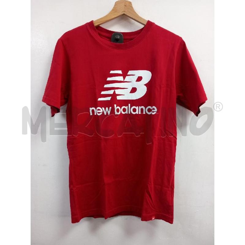 T SHIRT UOMO NEW BALANCE ROSSA | Mercatino dell'Usato Roma porta di roma 1