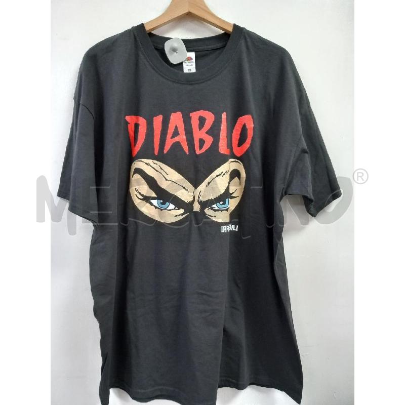 T SHIRT U FRUIT OF THE LOOM NERO DIABOLIK | Mercatino dell'Usato Roma porta di roma 1