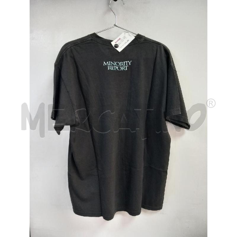 T SHIRT U HANES NERO MINORITY REPORT | Mercatino dell'Usato Roma porta di roma 3
