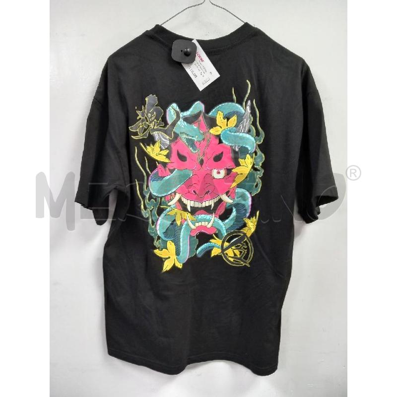 T SHIRT U HARAJUKU STAMPA ONI SERPENTE | Mercatino dell'Usato Roma porta di roma 3